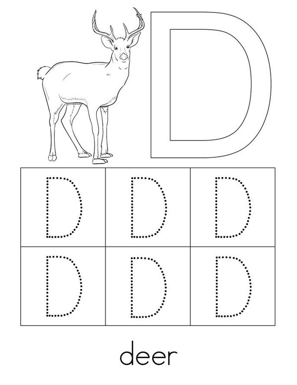 Uppercase Alphabet Mini Book - Sheet 4