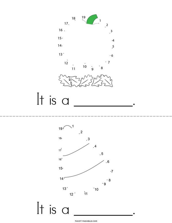 Halloween Dot to Dot Mini Book - Sheet 2