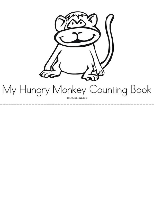 The Very Hungry Monkey Mini Book