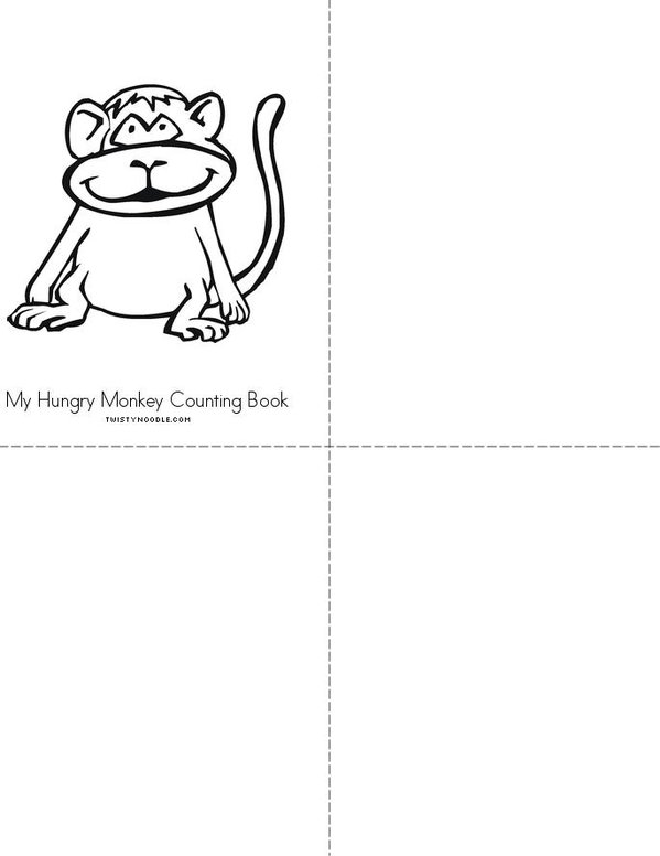 The Very Hungry Monkey Mini Book