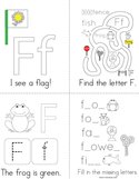Letter F Words Book