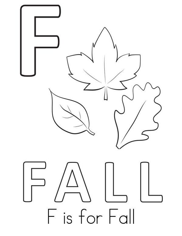Hello Fall Mini Book - Sheet 3