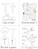 Letter T Words Book