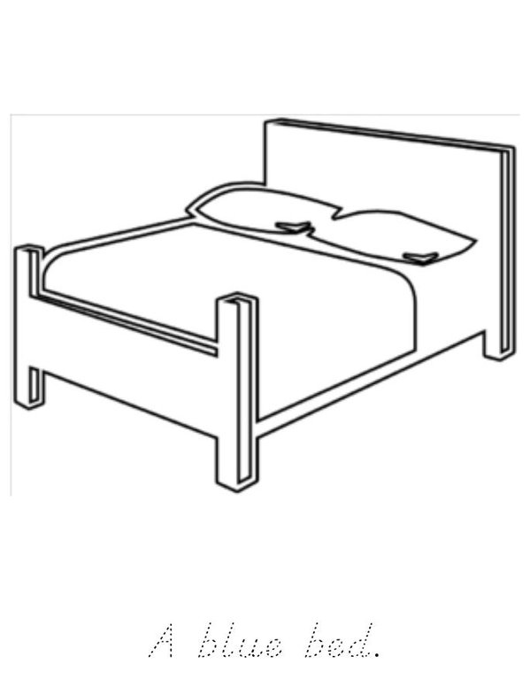 Sight Word A Mini Book - Sheet 4