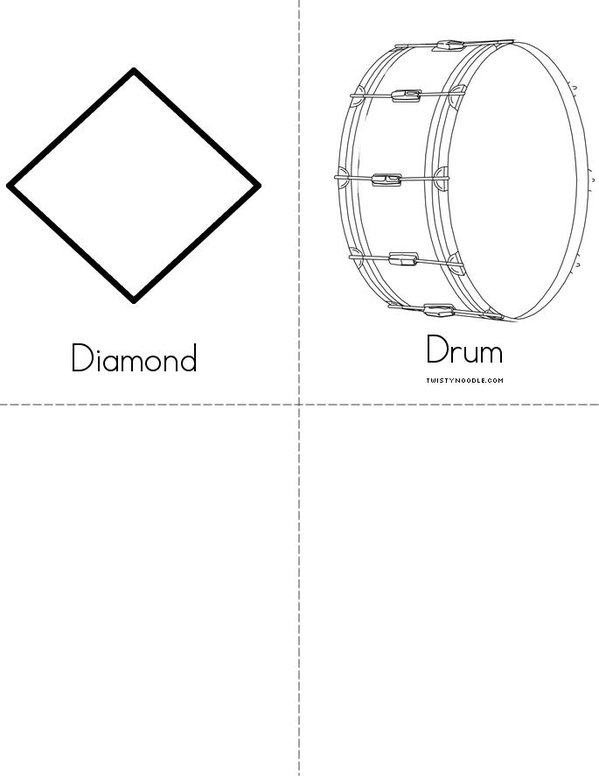 M Letter Dd Book Mini Book - Sheet 2