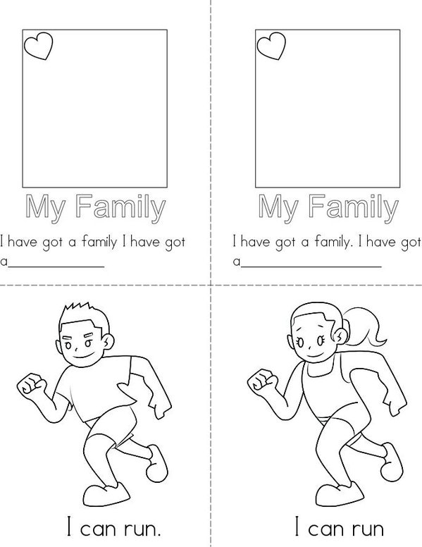 All about me Mini Book - Sheet 2