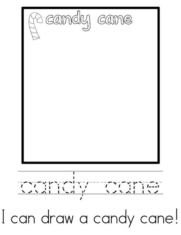 Holiday Drawing Mini Book - Sheet 1