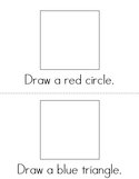 I can draw shapes Book