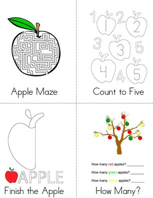Apple Activity Book
