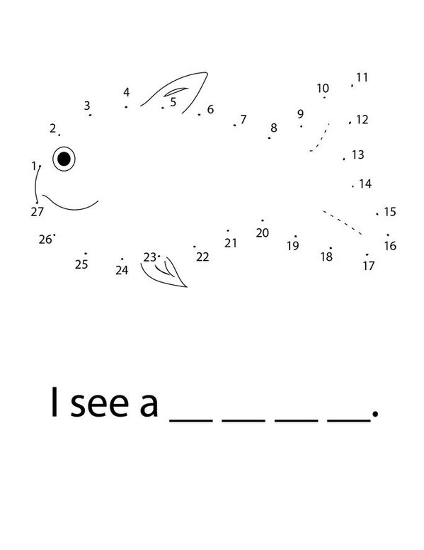 Animal Dot to Dot Mini Book - Sheet 3