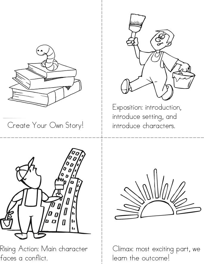 Create Your Own Story Book - Twisty Noodle