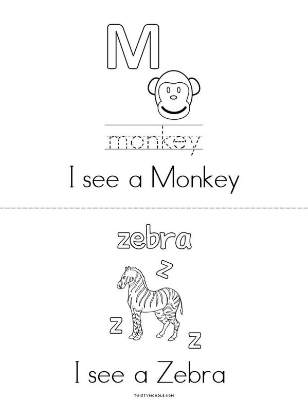 MY ZOO BOOK Mini Book - Sheet 3