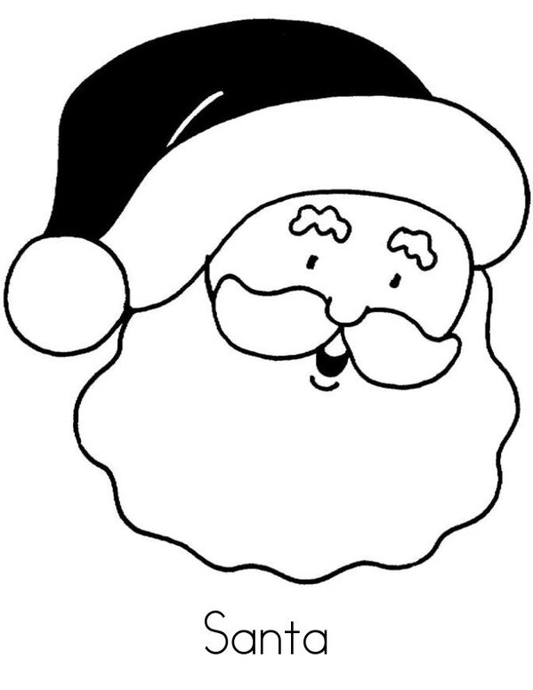 santa Mini Book - Sheet 2