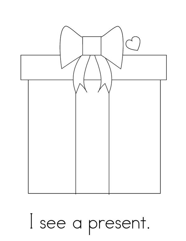 Christmas Mini Book - Sheet 3