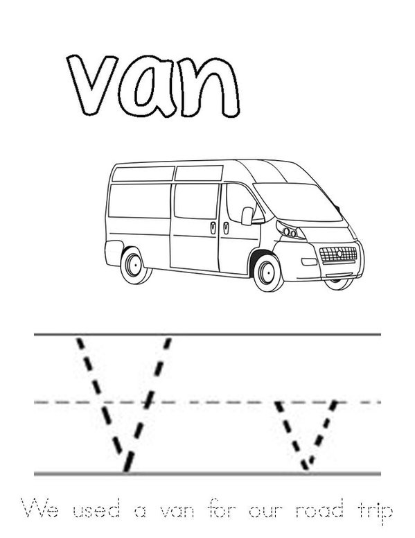 Learning and writing my ABC Mini Book - Sheet 22