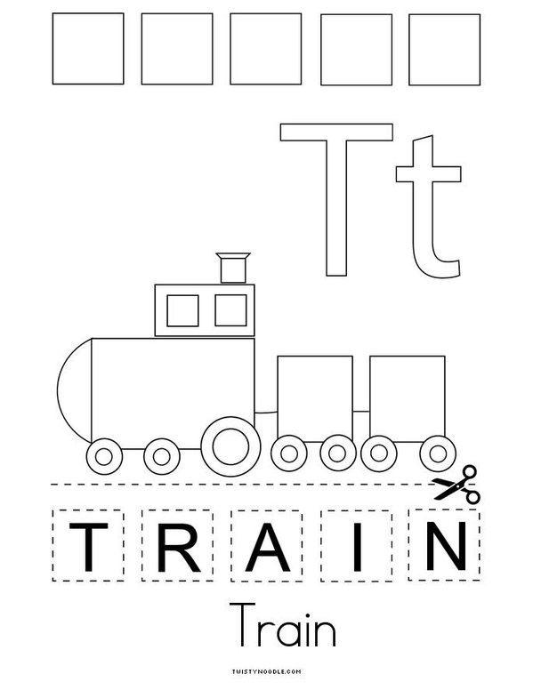 Train Mini Book