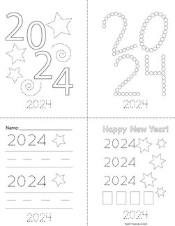 Happy New Year 2024 Book