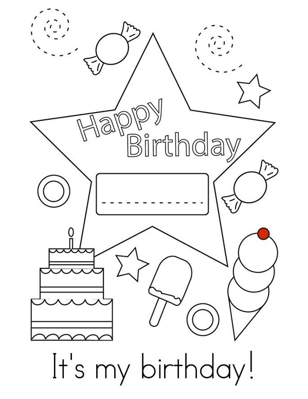 My Birthday is in August Mini Book - Sheet 3