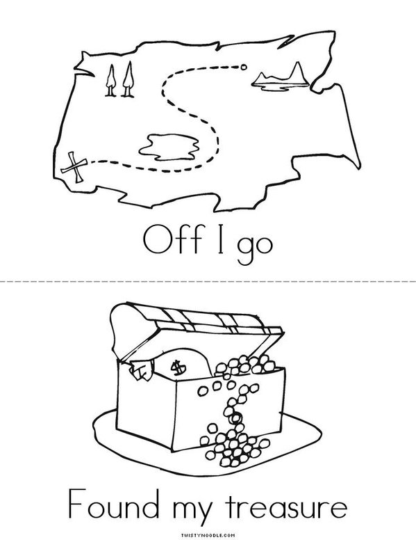 Studio 3 Pirate Mini Book - Sheet 2