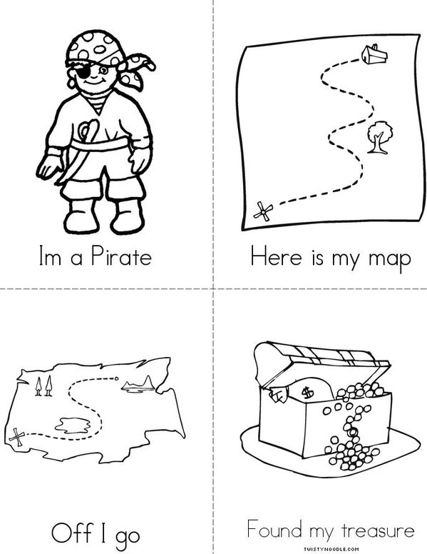 Studio 3 Pirate Mini Book