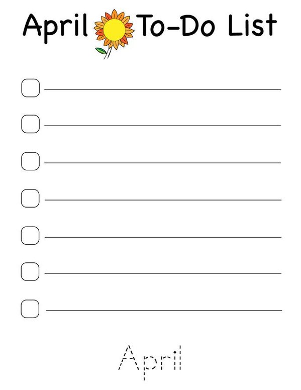 My 2025 List Mini Book - Sheet 4