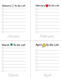 My 2025 List Book