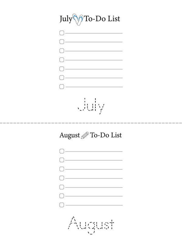 My 2026 List Mini Book - Sheet 4