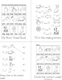 My Short Vowels Activity Book