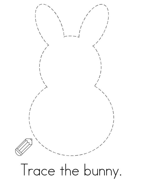 Bunny Activity Mini Book - Sheet 3