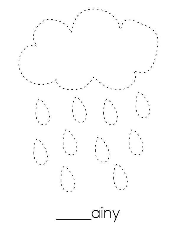 My Weather Book Mini Book - Sheet 1