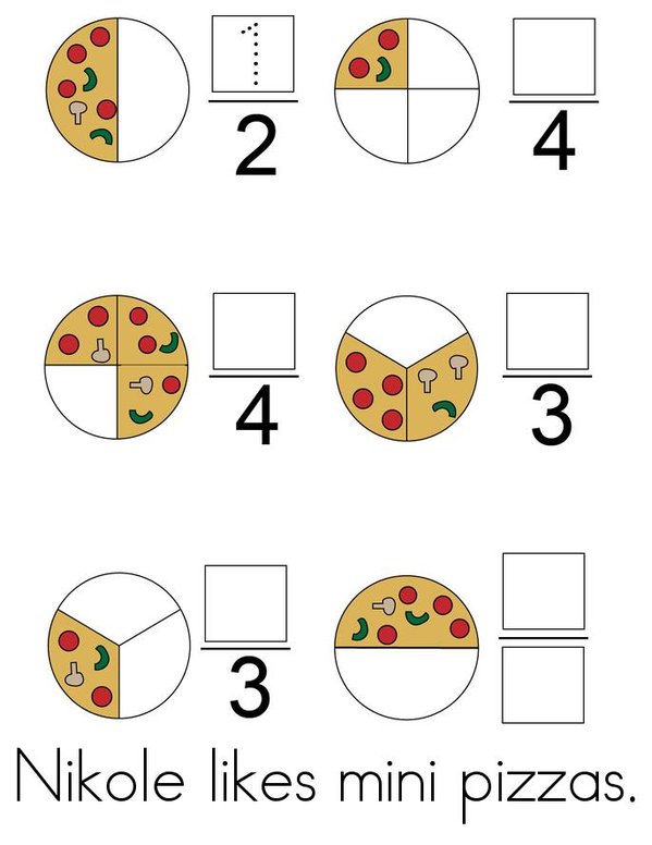 Letter Ii Vowel Book Mini Book - Sheet 12