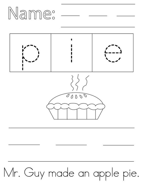 Letter Ii Vowel Book Mini Book - Sheet 15