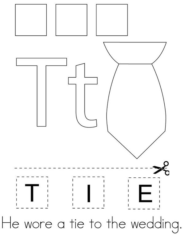 Letter Ii Vowel Book Mini Book - Sheet 2