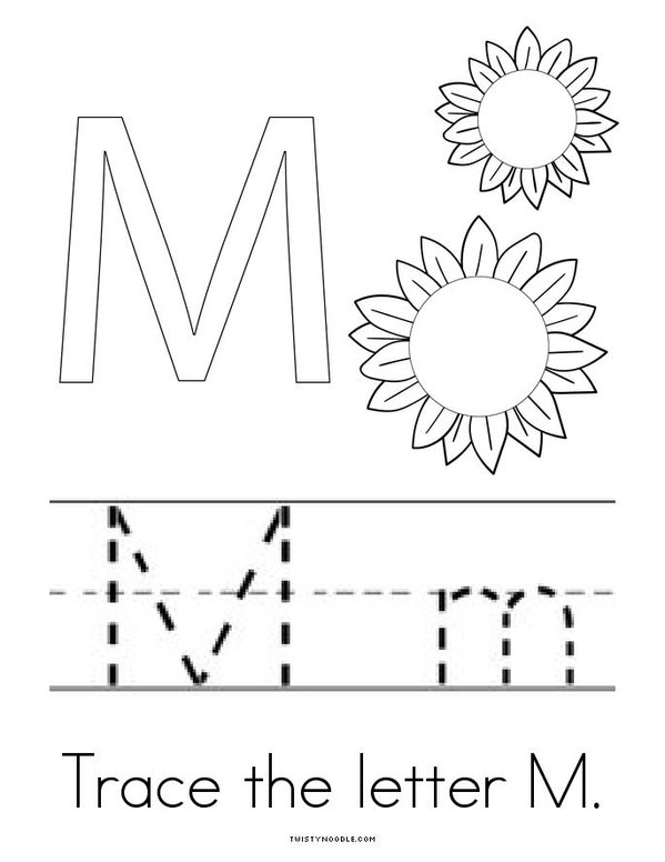 May Tracing Mini Book - Sheet 4