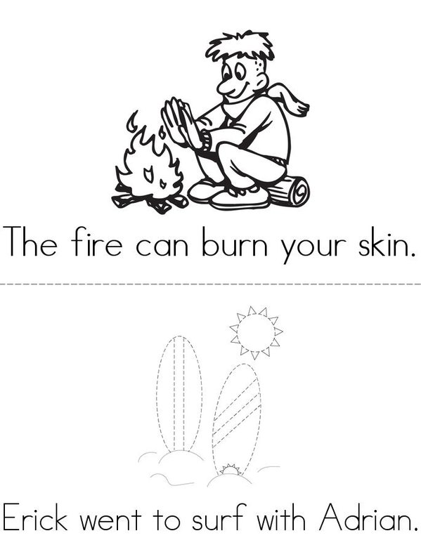 My Little -ur Book Mini Book - Sheet 1