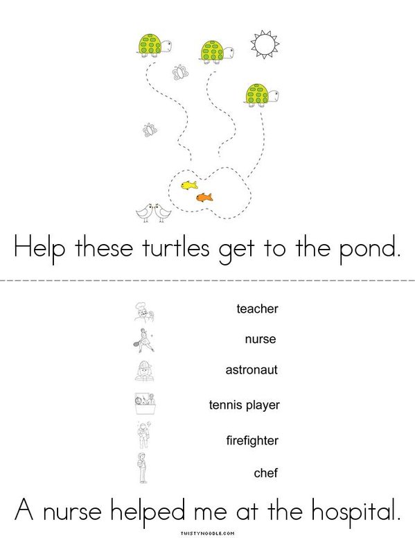 My Little -ur Book Mini Book - Sheet 4