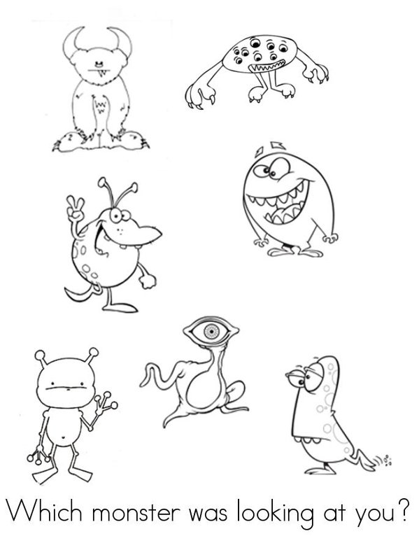 Letters oo Dipthong Book Mini Book - Sheet 3