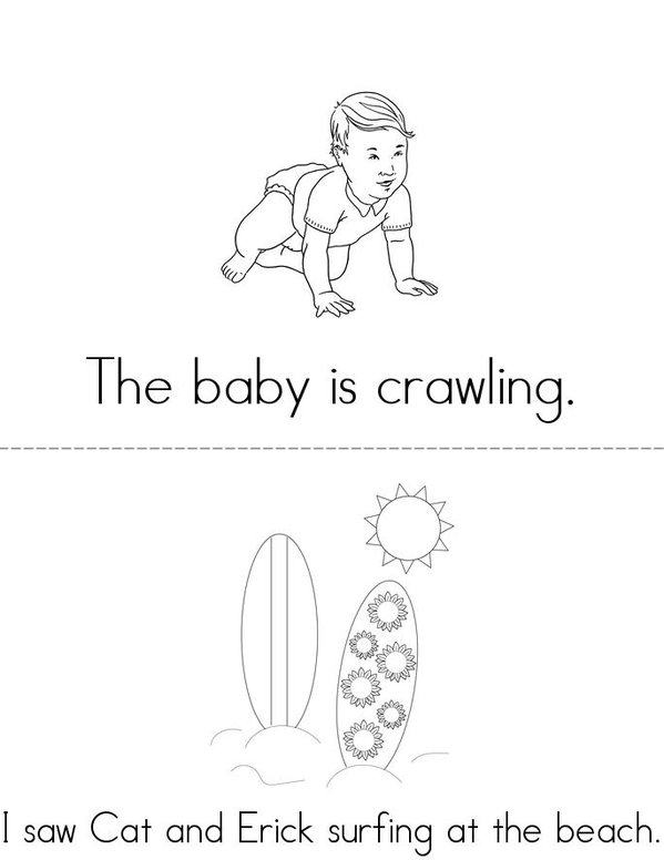 My Cool -aw Book Mini Book - Sheet 2