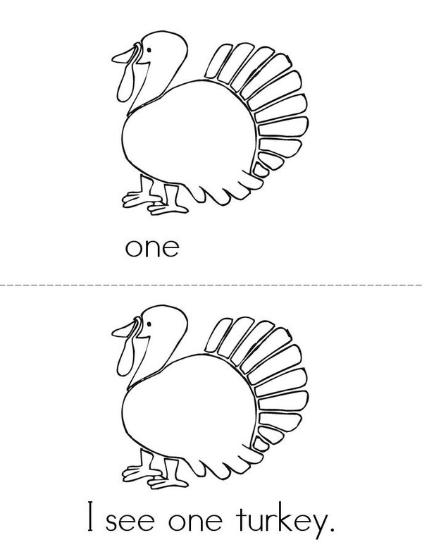 one Mini Book - Sheet 1