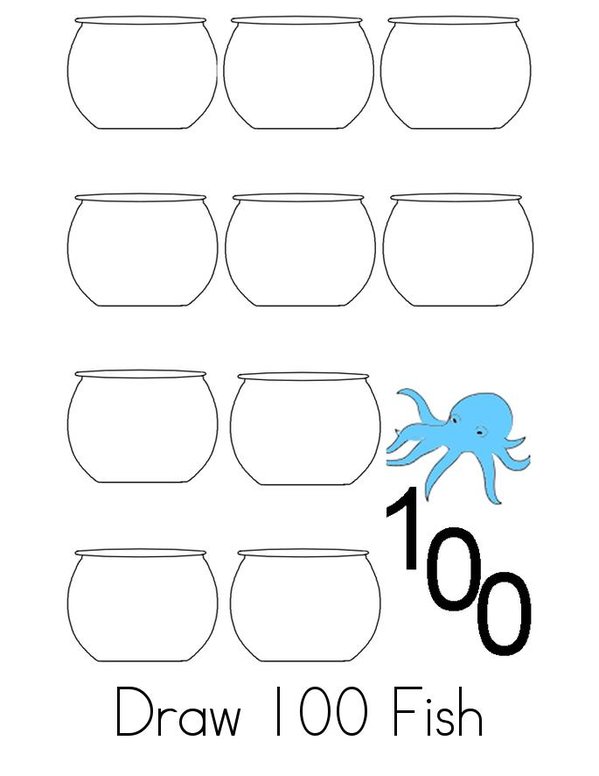 My 100th Day of School Mini Book - Sheet 2