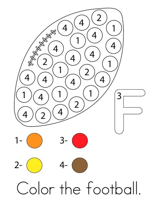 I Love Football Mini Book - Sheet 2