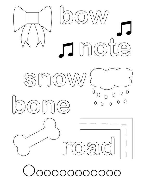 My Letter Book Mini Book - Sheet 3