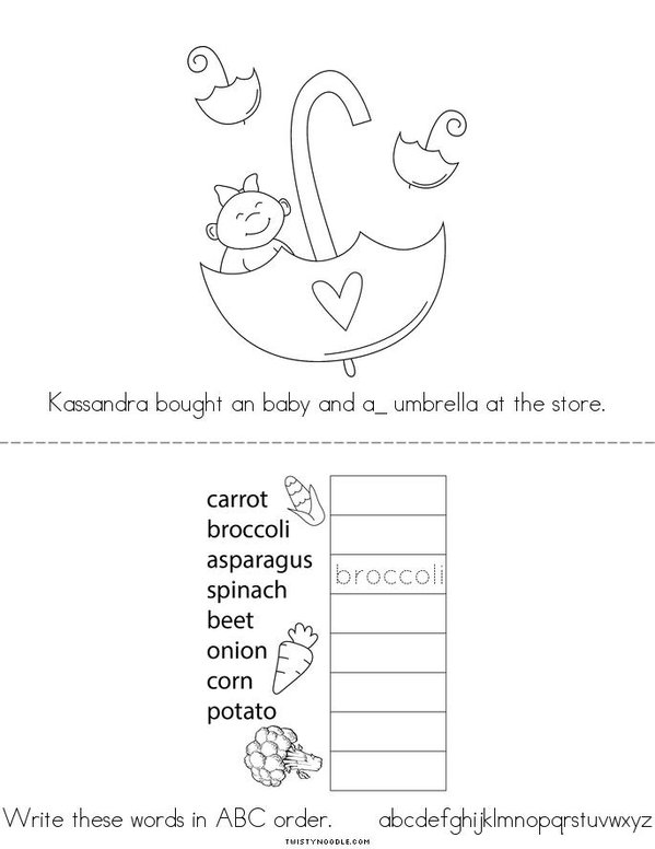 My -or Book 2 Mini Book - Sheet 4