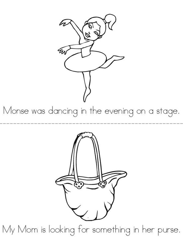 My -ing Book 1 Mini Book - Sheet 2