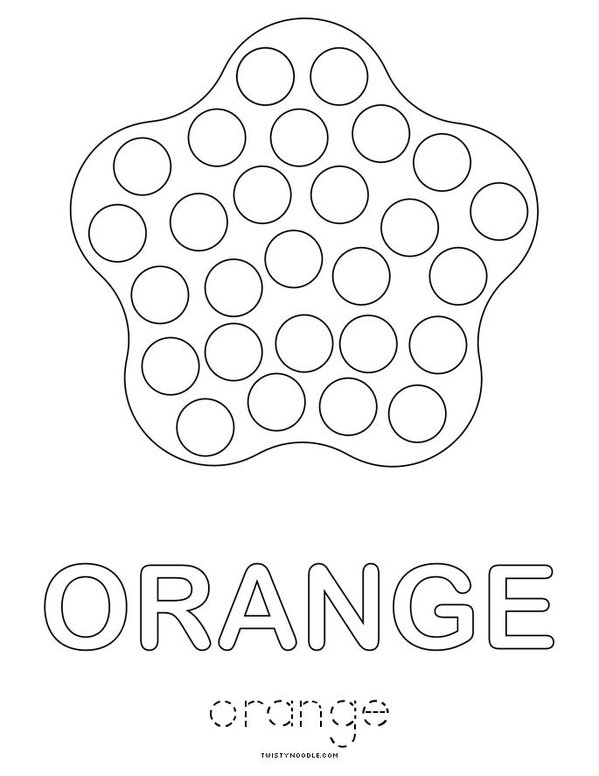 Color the Dots Mini Book - Sheet 6