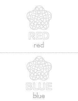 Color the Dots Book