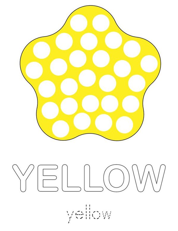 Dot Painting Mini Book - Sheet 2