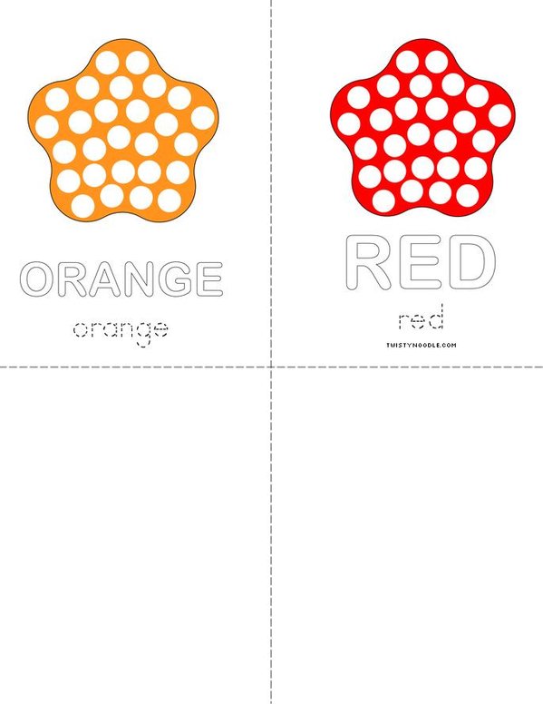 Dot Painting Mini Book - Sheet 2