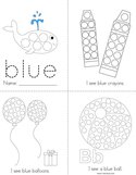 Blue Dot Painting Book