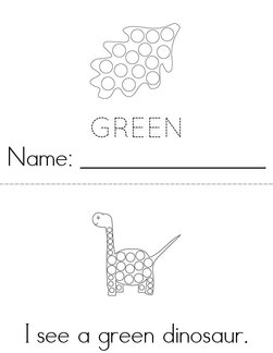 Green Dot Painting Book